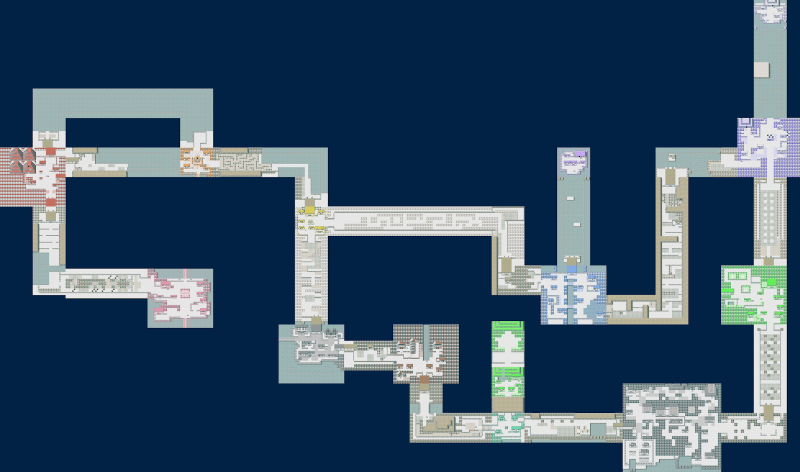 Parte de la región de Kanto (esquina inferior derecha) iba a estar incluida en los juegos